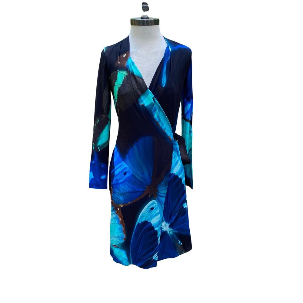 Ted Baker Alvira Butterfly Collective Wrap Work Occasion Dress Size 6